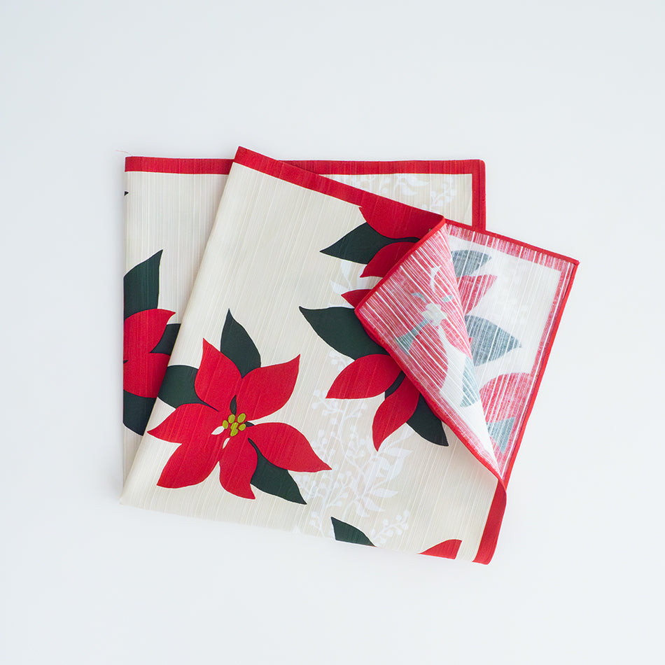 Furoshiki Poinsettia