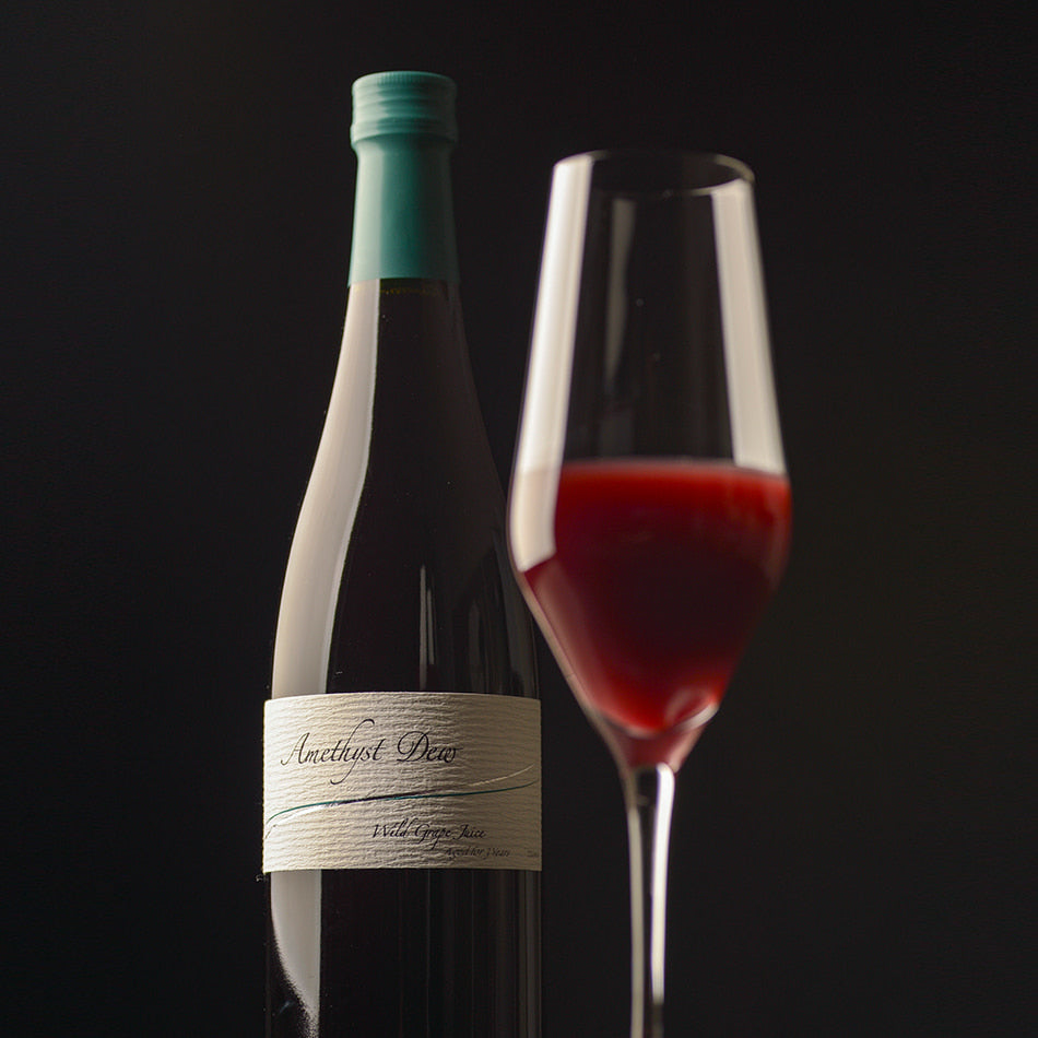 Amethyst Dew “The Fresh” aged for 3 years  Aged Japanese Wild-Grape Juice
