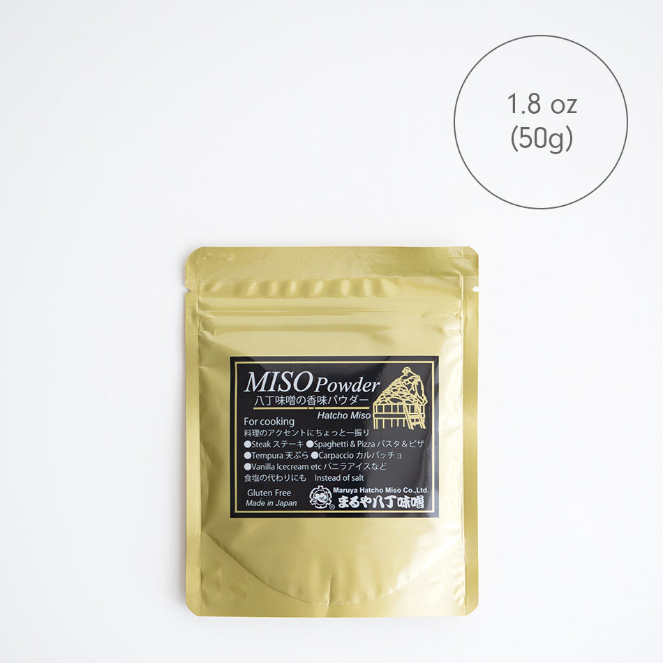 Hatcho Miso Powder Dark Soybean Miso by Maruya Hatcho Miso, Est. 1337 50g