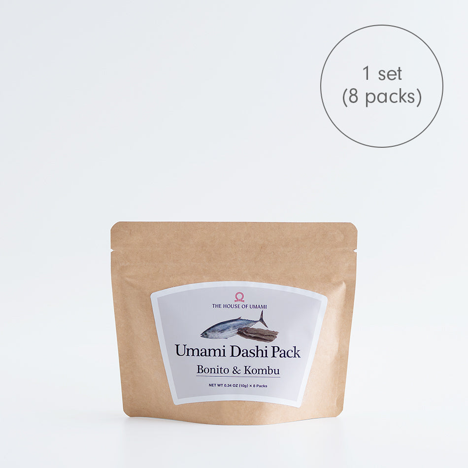 Smoked Bonito & Rishiri Kombu Umami Dashi Pack - 1 set