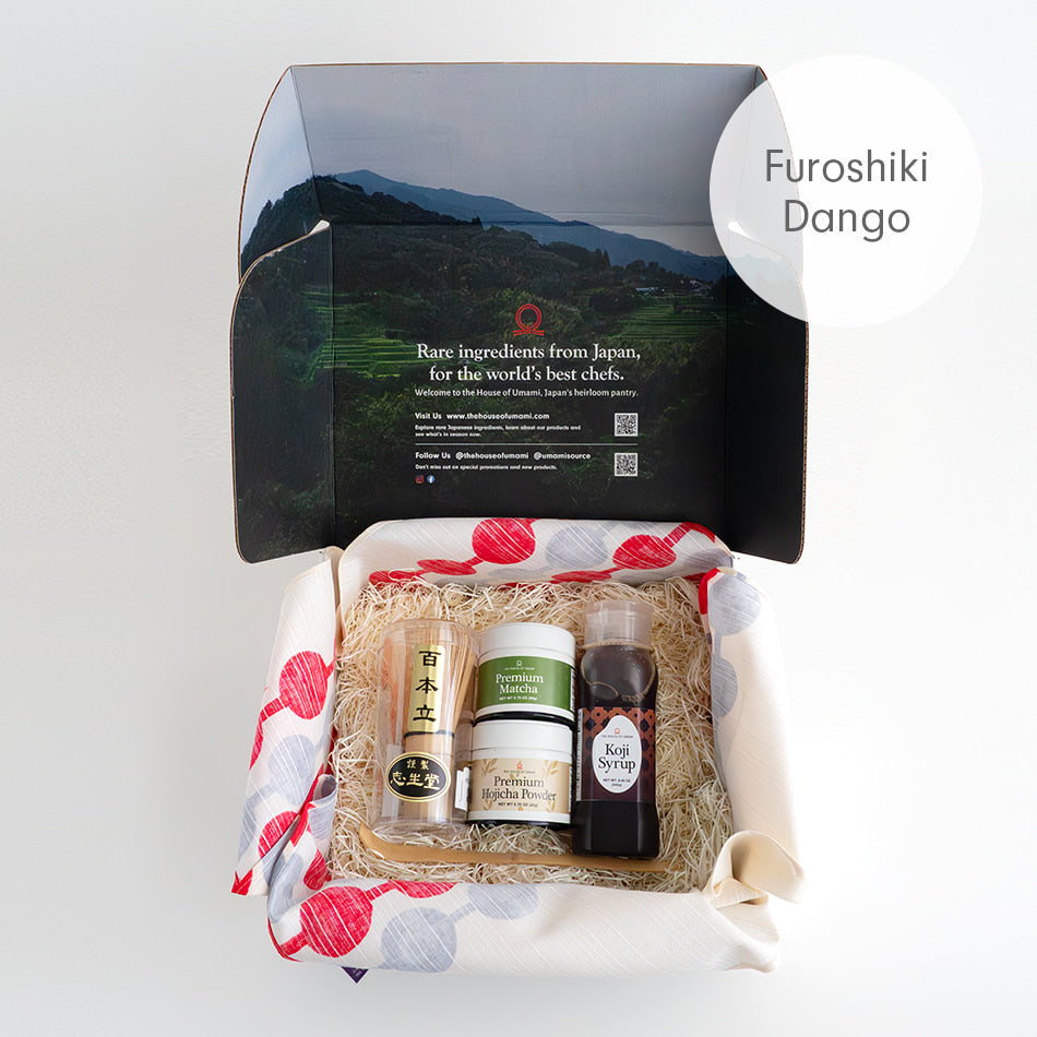 
                  
                    Froshiki Dango with gift box
                  
                