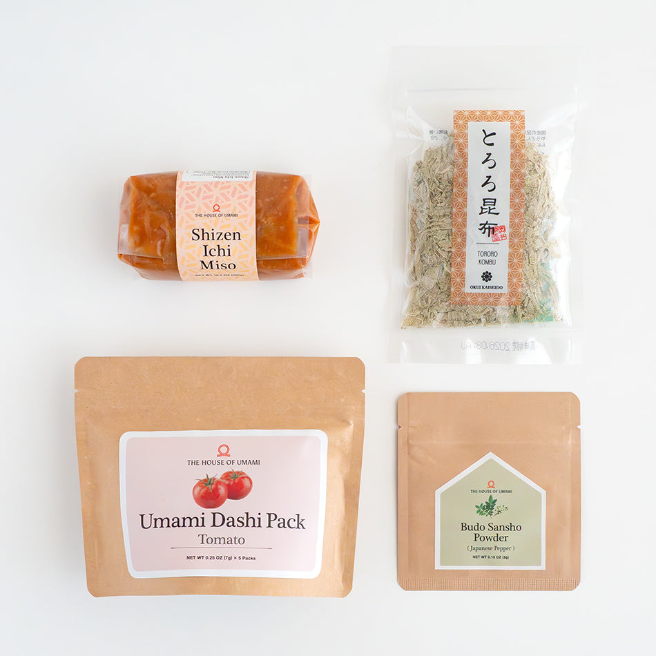 What's inside of Tomato Dashi miso soup box
