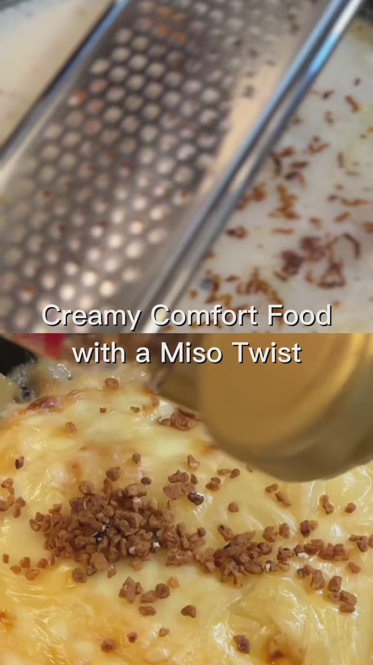 
                    
                      Load and play video in Gallery viewer, Japanese Misoful Crumble Creamy Comfort Food Recipe
                    
                  