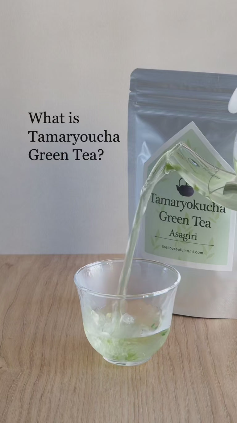 
                    
                      Load and play video in Gallery viewer, Japanese Tamaryokucha Green Tea Asagiri Overview
                    
                  