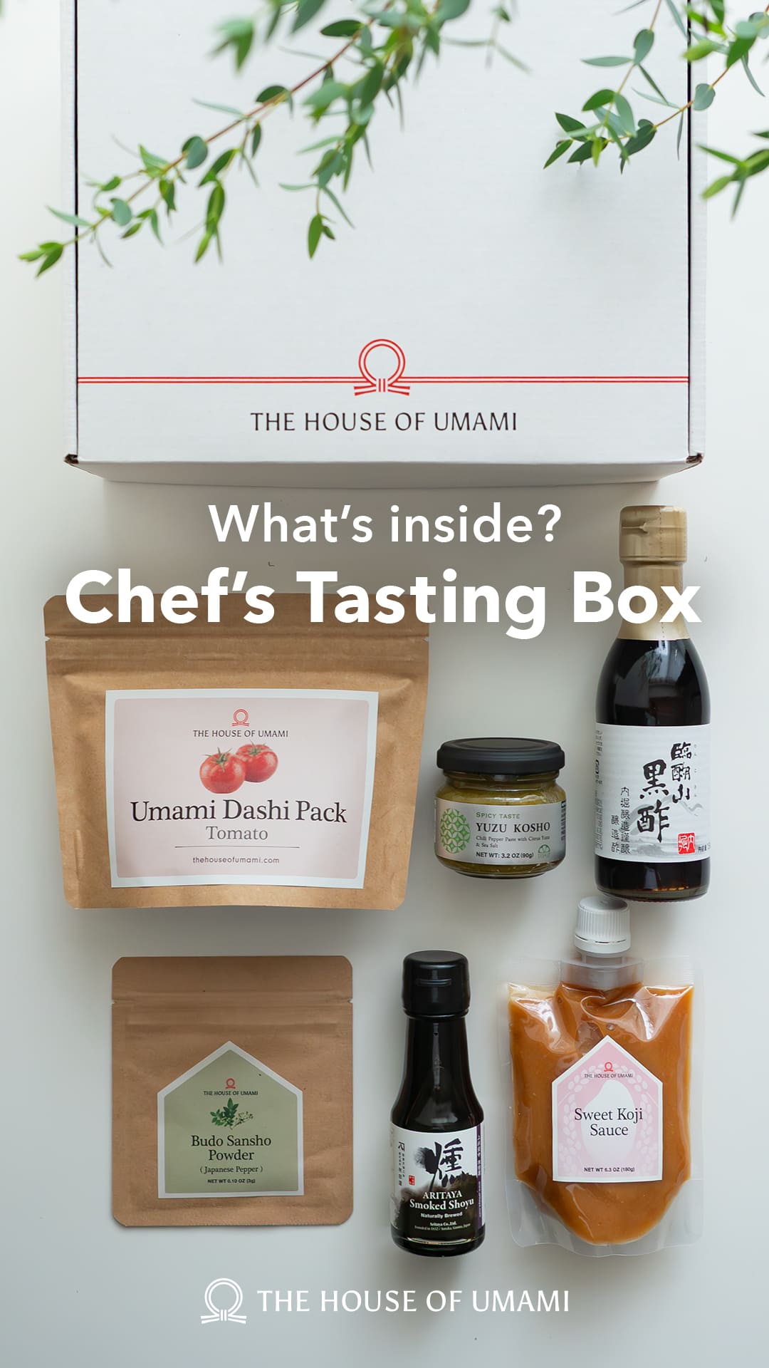 Chef's Tasting Box – Japanese Umami Ingredients – The House of Umami