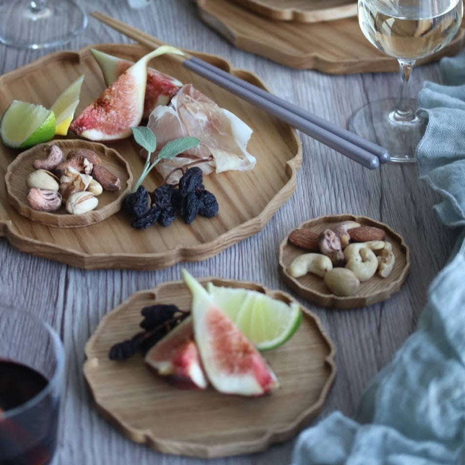 
                  
                    Floral Wooden Plate
                  
                