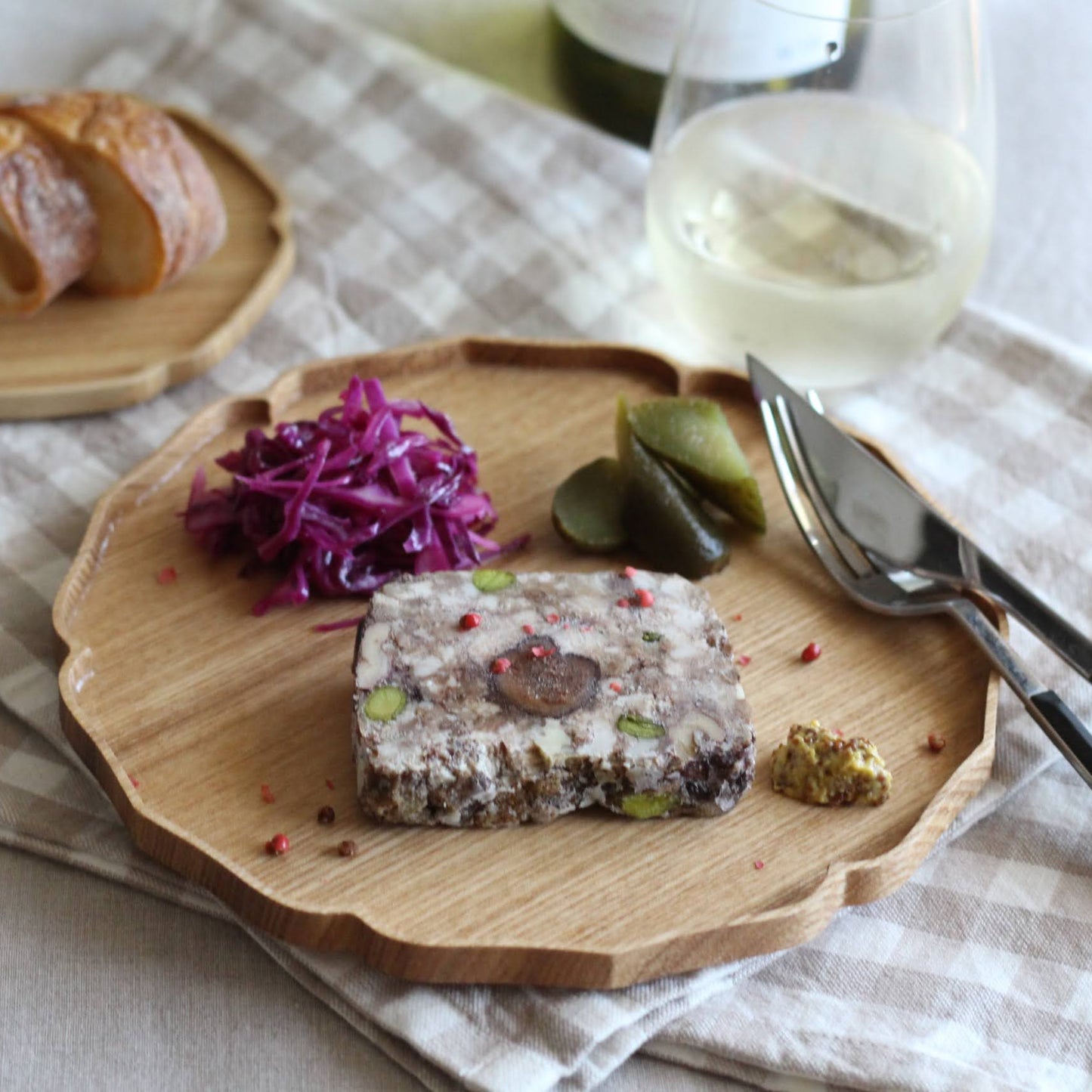 
                  
                    Floral Wooden Plate
                  
                