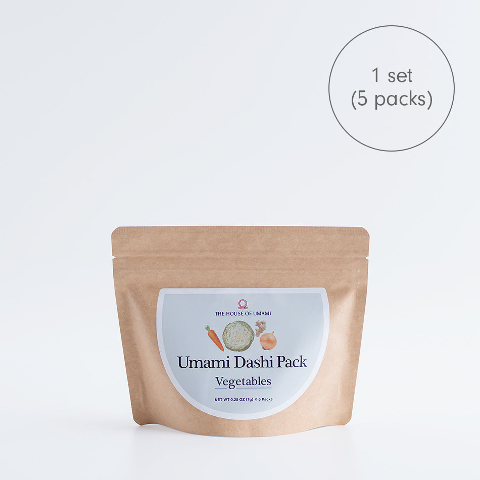 Vegan Japanese Vegetable Umami Dashi Pack - 1 set